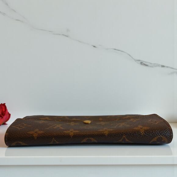 Louis Vuitton Monogram Portefeuille Sarah Purse Long Wallet - Picture 5 of 16